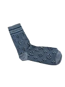 Louis Vuitton Monogram Heritage Socks Light Blue