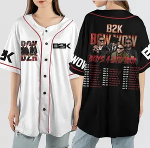B2K Boys 4 Life Tour Baseball Jersey, B2K Bow Wow R&B Throwback Concert Shirt, 2000s Hip Hop Jersey, B2K Fan Outfit, Nostalgia Streetwear