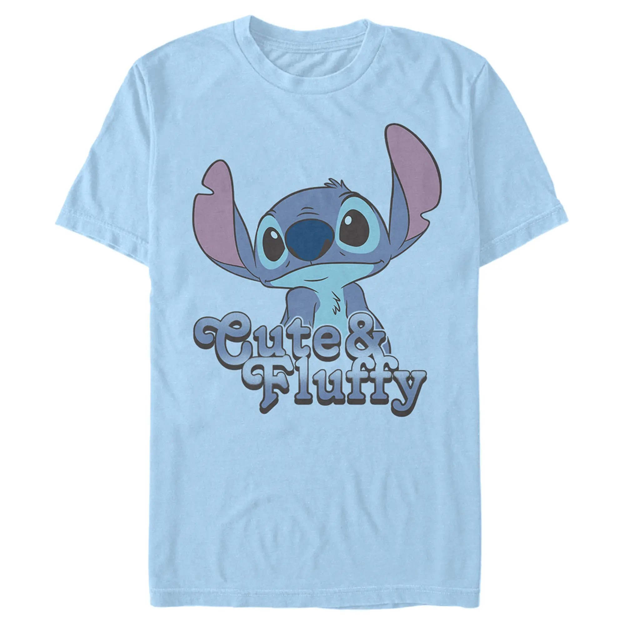 Men's Lilo & Stitch Cute & Fluffy Stitch T-Shirt