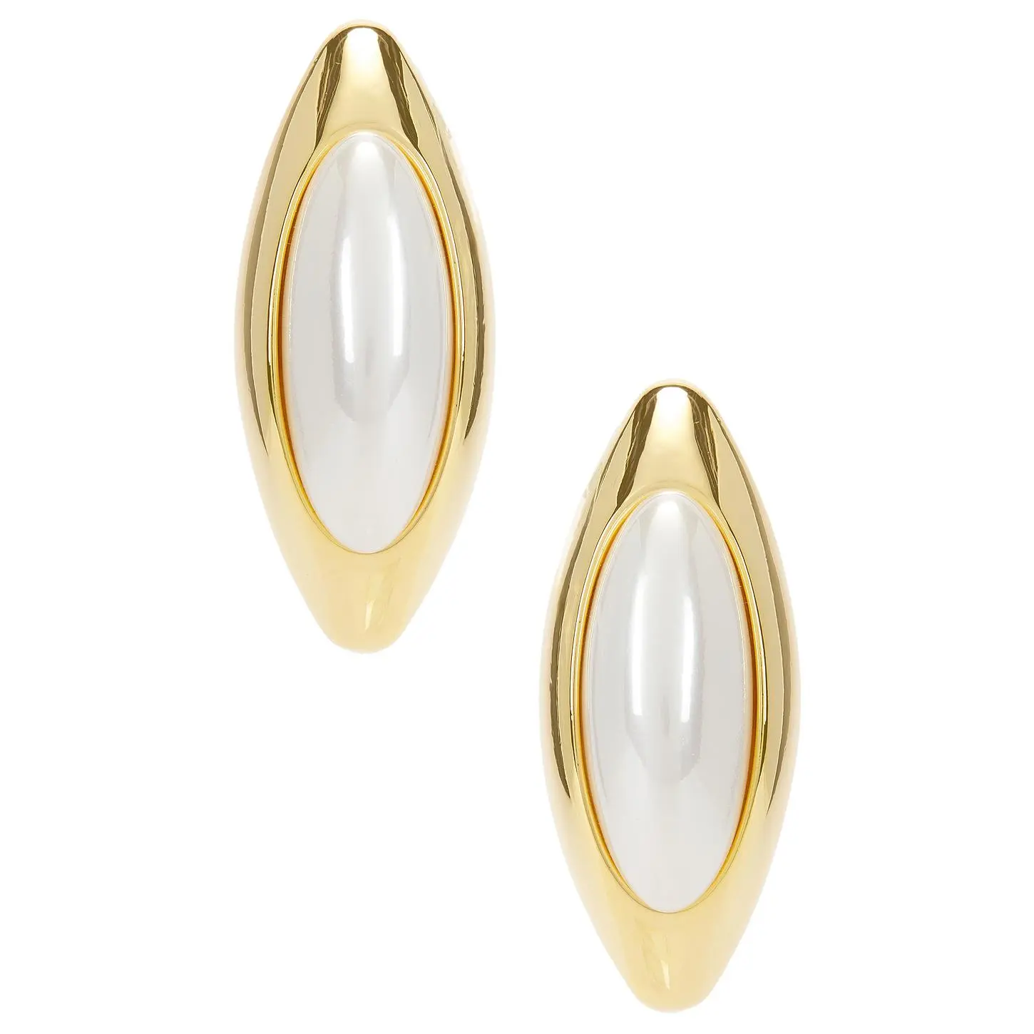 Jordan Road Emmy Earrings in 14k Gold Plated Brass