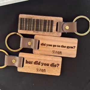 Engraved Gym Keychain