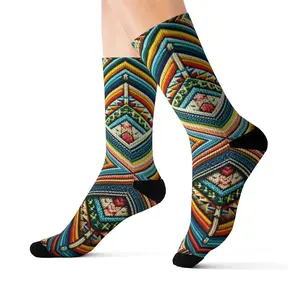 Cute rainbow Sublimation Socks Print