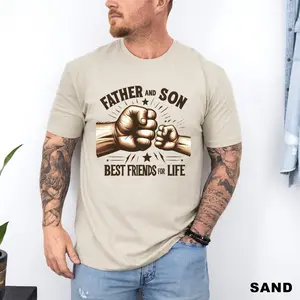 Father And Son Best Friends For Life Shirt, Father'S Day Shirt, Dad Shirt, Gift for Men, For Father, Men Clothings