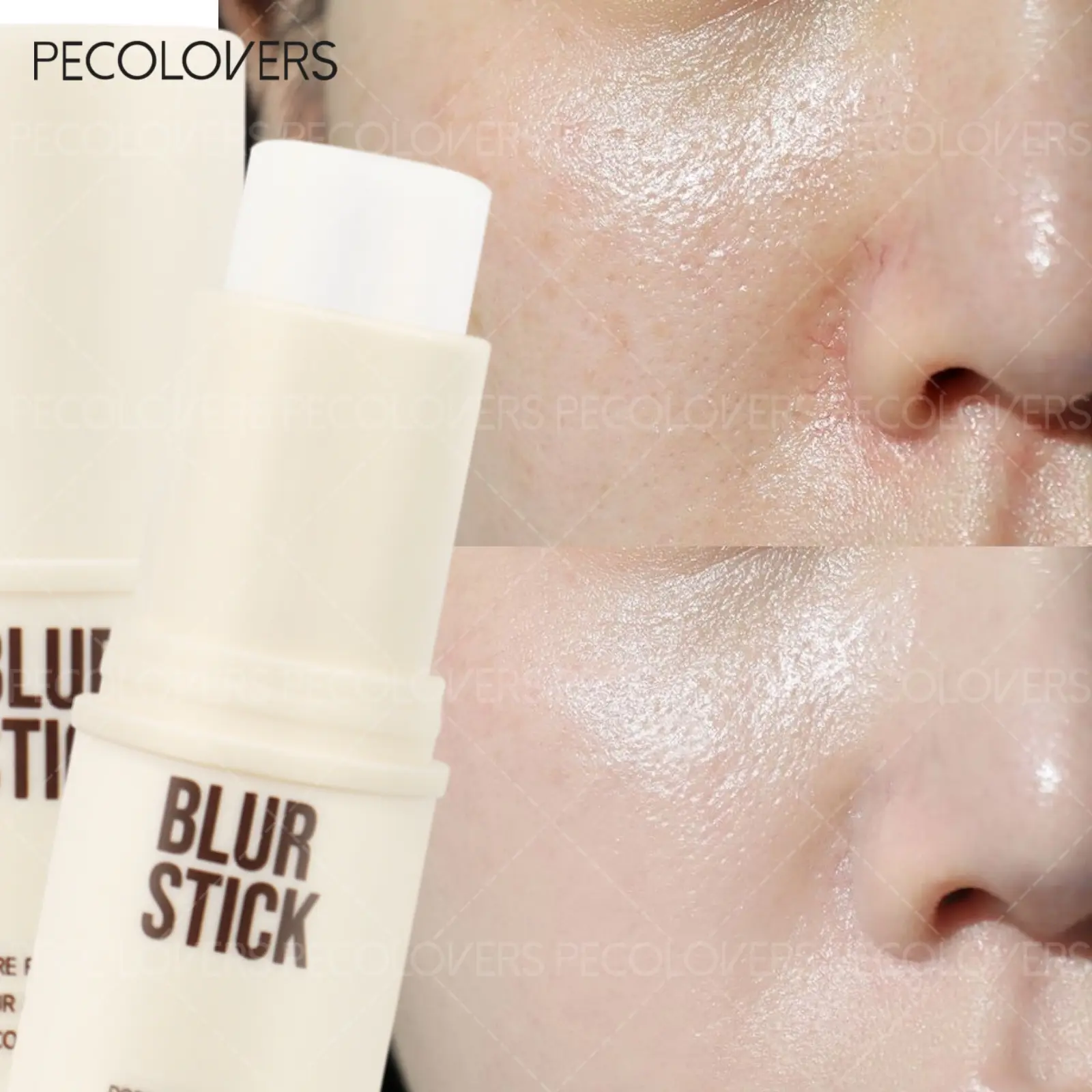 1PC Moisturizing Invisible Pore Base Stick Brighten Modifying Skin Color Concealer Isolation Makeup Front Pore Base Oil-control Primer Makeup Cream, Moisturizer
