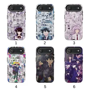 Komi Can't Communicate Anime Phone Case for iPhone, for Samsung, Phone Accessories, Cute Phone Case, Fashion Case, Phone Case for Boyfriend, for Girlfriend, Creative Dual Layer Case