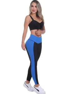 Bon Bon Up Black and Colored Side Design Leggings for Women with Internal Body Shaper and Butt Lifter Multiple Styles