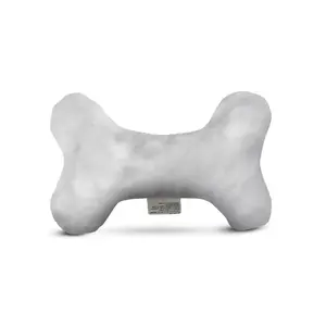 Bone Shape Dog Chew Toy – Durable Cotton Canvas — Boney