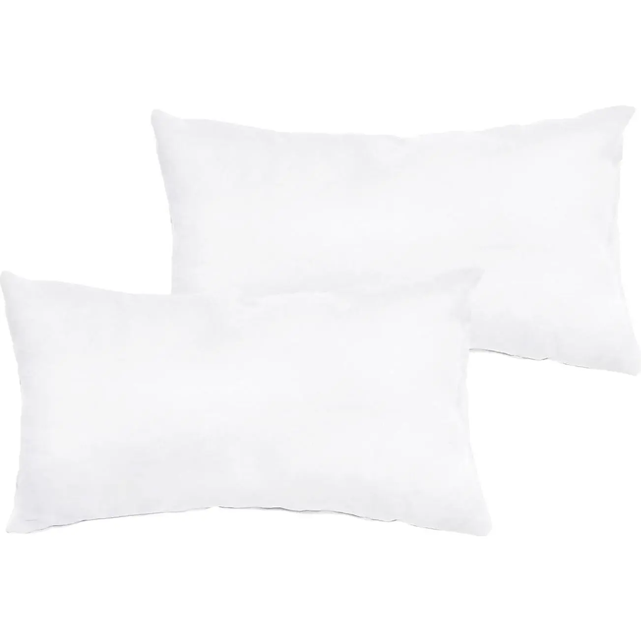 Tiny Pillow 2 Pack 9.5x5.5 in Soft Travel Pillow for Neck Support | Small Decorative Pillow, Pet Pillow, Camping, Travel Sleeping Bed, Sofa Knee Wrist Support, Lightweight carry design