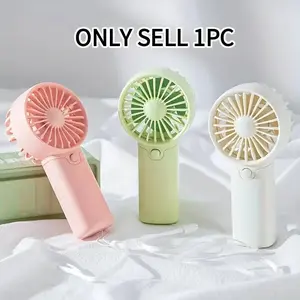5-inch Portable Fan-battery Powered, Travel Fan, Silent Personal Desktop Fan, Rechargeable Wind Fan, Suitable for Bedroom, Camping and Outdoor Use Battery Powered (Batteries Not Included)
