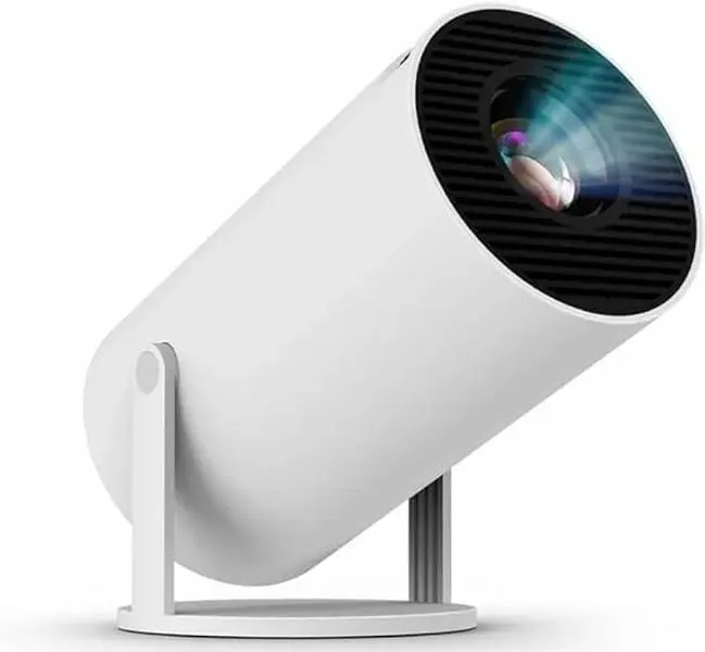 2025 Model Mini WiFi Projector with Bluetooth, 4K Ultra HD Support, Android 11.0 System, Smart Portable Projector, 270° Rotatable, Auto Vertical Keystone Correction 290  lumens  mini  projector