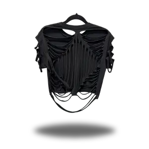 Road Rash Razor Diamond Back Black Crop Top – Y2K Streetwear Crop Tee, TikTok Viral Fashion, Biker Girl Aesthetic, Grunge Alt Style, Hand Cut Festival Outfit, Motorcycle Lifestyle Top