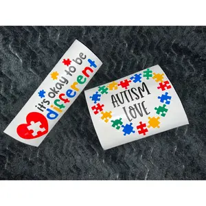 Autism Car Decal - Celebrate and Raise Awareness with Durable and Vibrant Decorative Sticker