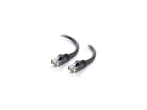 C2G 15180 Cat5e Cable - Snagless Unshielded Ethernet Network Patch Cable, Black (3 Feet, 0.91 Meters)