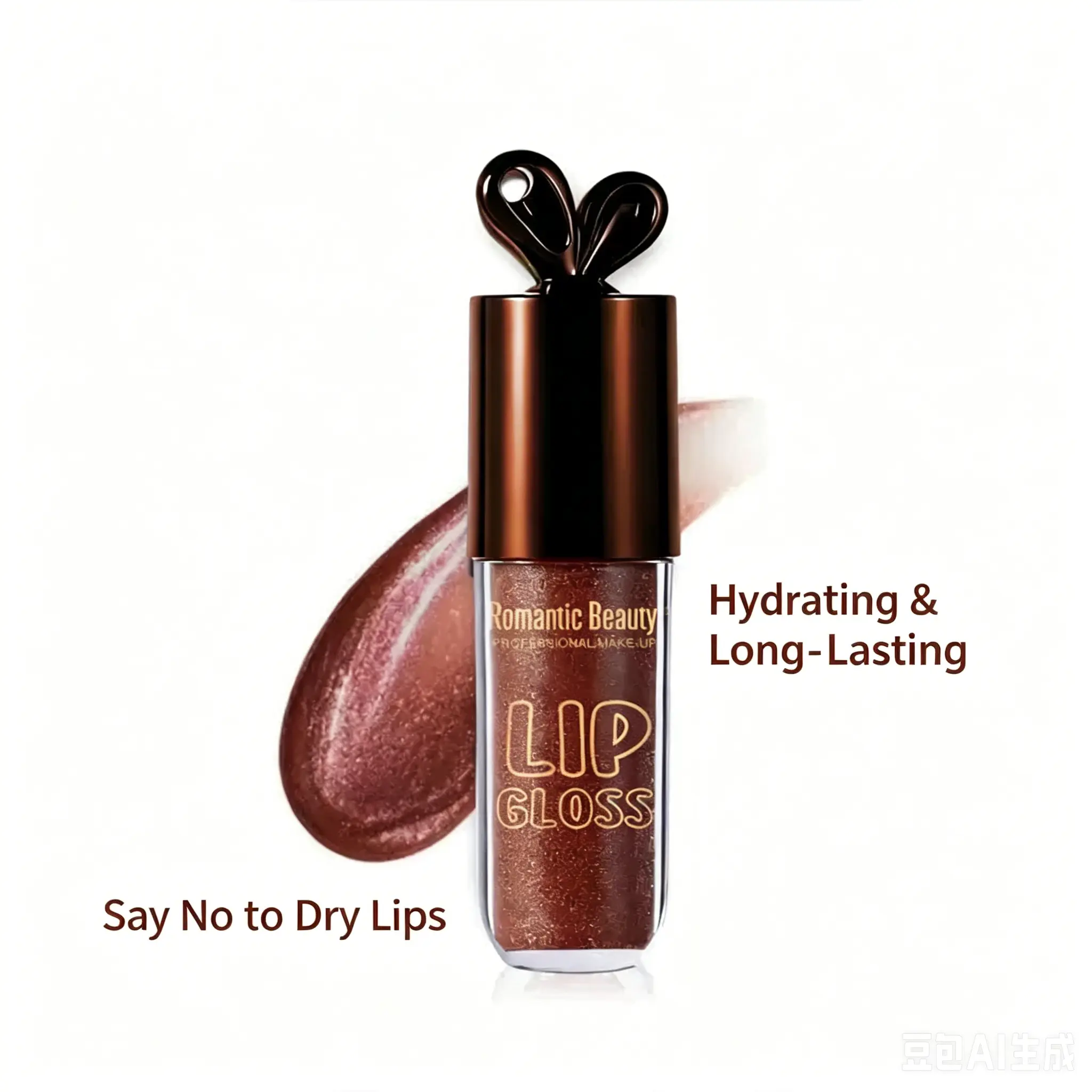 Long Lasting Lip Oil, Chocolate MoisturizingLip Gloss, Glossy Lip Glaze Stick, Plumping Lip Oilfor Girls & Women Daily Lip Makeup, Lip Oil Gentle Hydrating