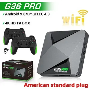 G36 Pro Game Console TV Box Dual System Wireless G36pro Home Gaming Machine 64GB Memory, New Upgrade Retro Game Console