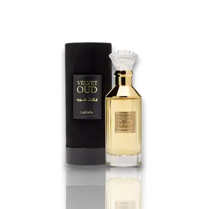 Lattafa | Velvet | Oud | Eau De Parfum | Unisex Fragrance | 100 ML | Oriental Woody fragrance
