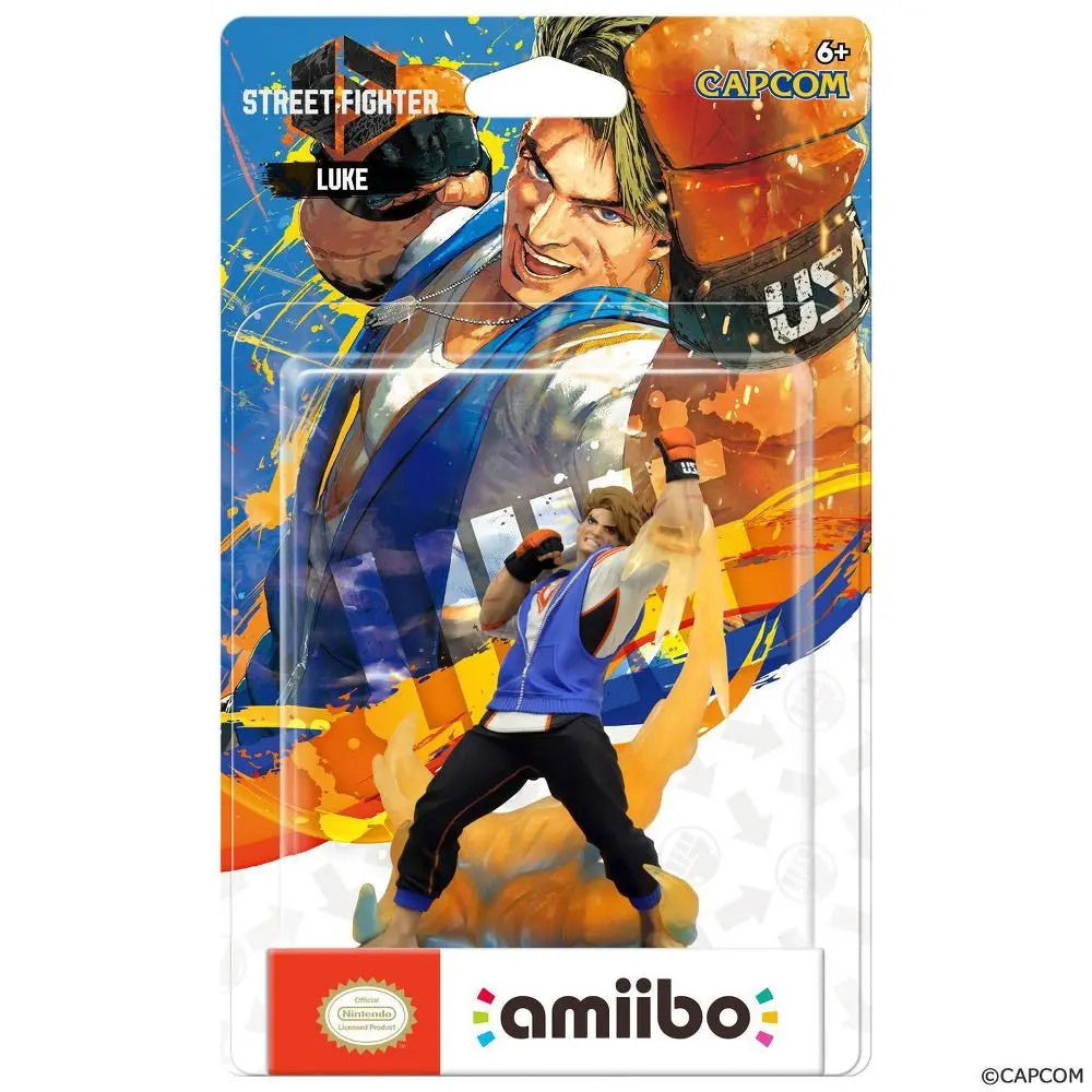 Nintendo amiibo STREET FIGHTER 6 Series Luke Figure Nintendo amiibo STREET FIGHTER 6 Series Luke Figure