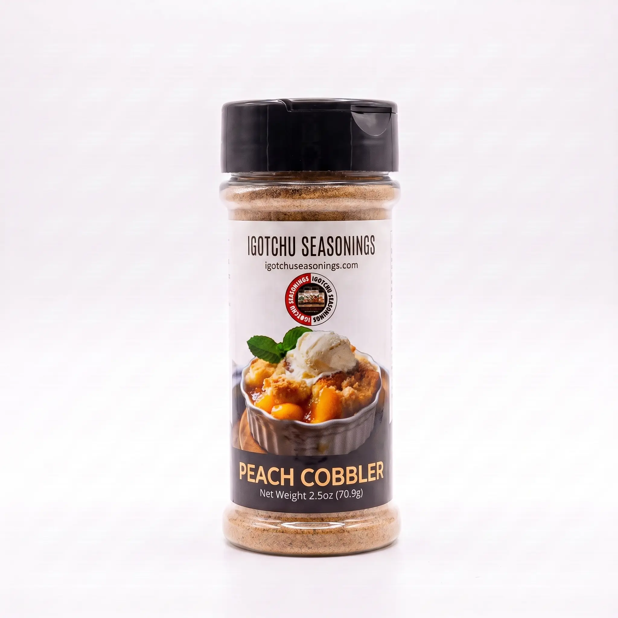 Peach Cobbler, Igotchu Seasonings— Flavorful Spice Blend