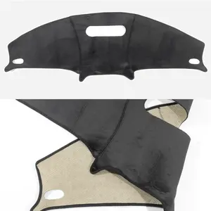 Canvcle Custom Fit Dashboard Cover Mat for Chrysler PT Cruiser 2001-2005 Suede Anti-Glare UV Protection Interior Accessories
