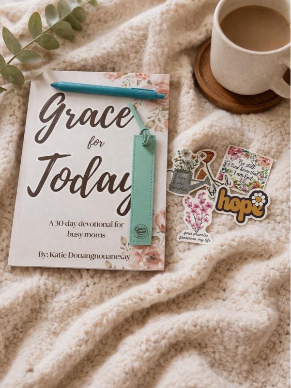 Quiet Time Bundle – Christian Devotional Set | Choose Your Book, Bookmark, Pen & Stickers