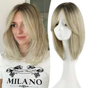 Aitao Hair Topper for Women 14 Inch Long Straight Big Base for Maximum Coverage on Thinning Hair Snug Fit with Realistic Illusion Hairline Your Confidence Solution