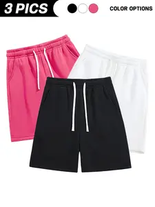 Men’s summer sports casual shorts with a drawstring waist—loose, comfortable, and breathable; versatile everyday men’s bottoms.