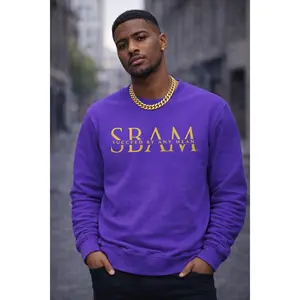 PURPLE SBAM CLASSIC SWEATER