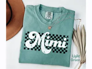 Mimi Shirt for MIMI Gift Shirt, Cute MiMi Tee Gift from Grandkids Crewneck Shirt New Mimi Tshirt Grandma Tee Retro Mimi Comfort Colors Shirt