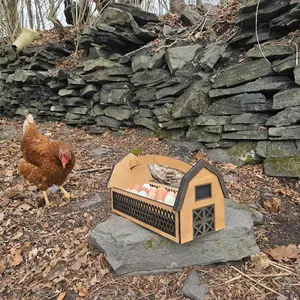 rustic and functional barnyard egg carrier