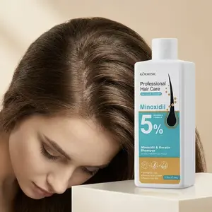 [Buy 1 get 1 free] KORMESIC 5% Minoxidil & Keratin Shampoo for Hair Growth Advanced Peptide Formula Anti-Hair Loss Treatment Thicker Stronger Hair