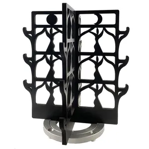 Rotating Wood Sunglasses Rack - 12-Pair - Dancer Collection