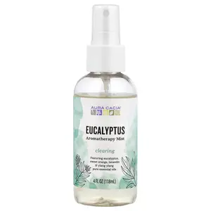 Aura Cacia Aromatherapy Mist, Eucalyptus, 4 fl oz (118 ml) Aura Cacia Aromatherapy Mist, Eucalyptus, 4 fl oz (118 ml)