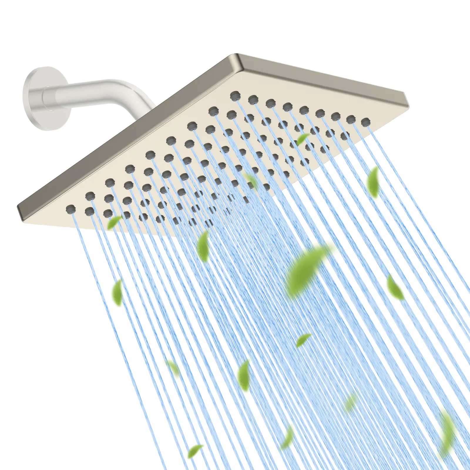 Square 6'' - Brushed Nickel