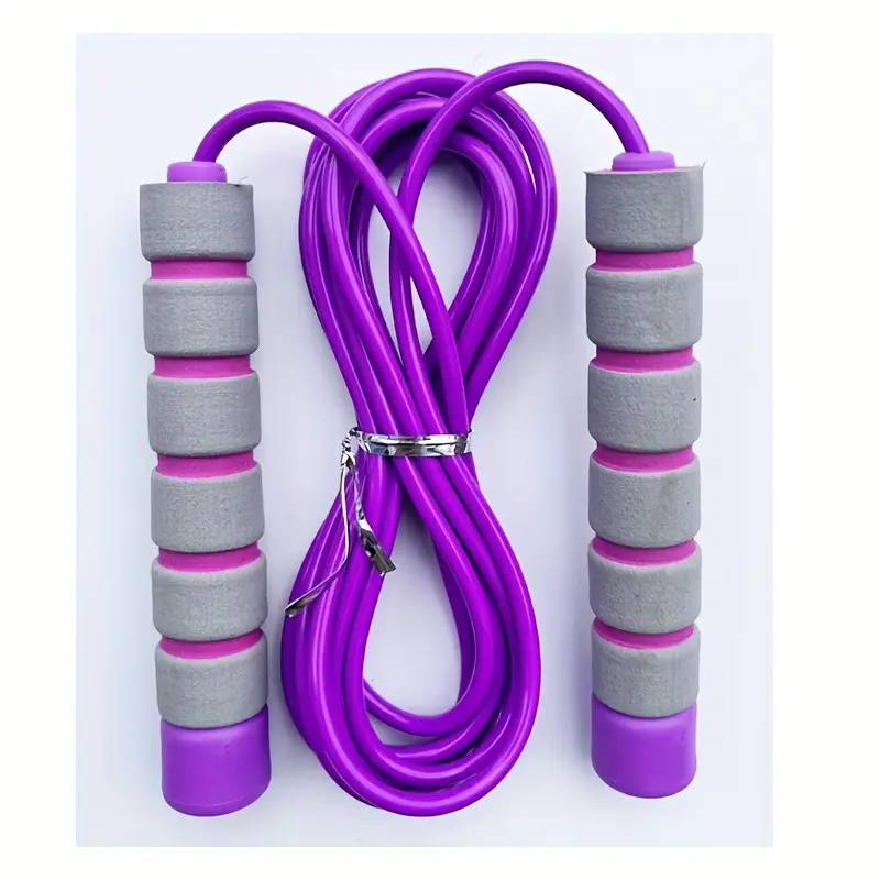 Adjustable Non-Slip Foam Handle Jump Rope, Suitable for Men and Women Sports Training, Durable Exercise Equipment, Home Workout Equipment, Fitness Equipment, Jump Ropes for Fitness