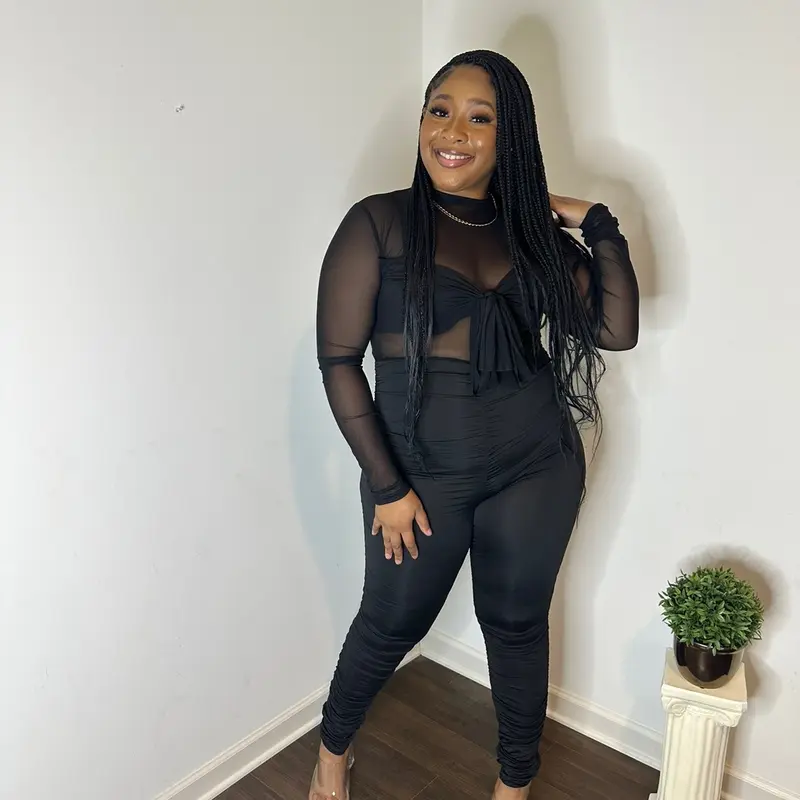 black overall dress outfit Elena Black Denim Overall Dress Cloud Ten – Lena Layne