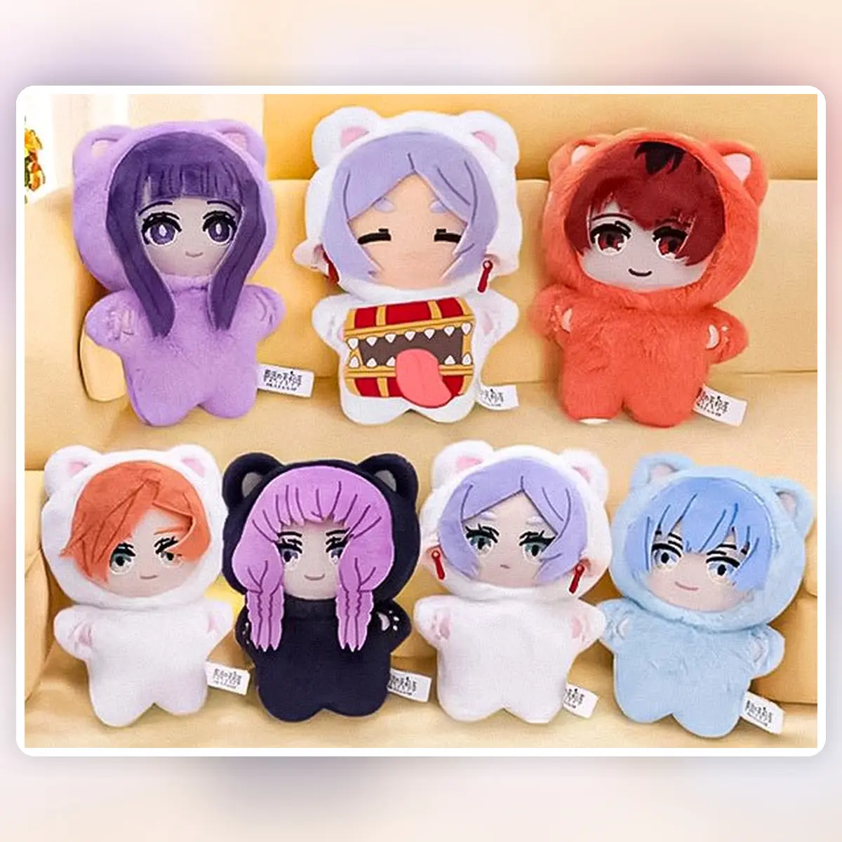 Frieren: Beyond Journey’s End Cat Plush Keychain Blind Box