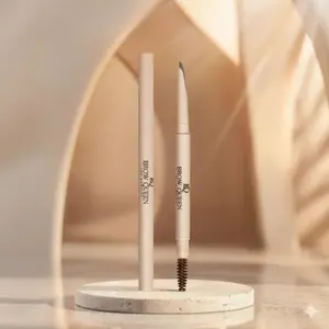 BQ Precision Brow Pencil – Natural Hair-Like Eyebrow Pencil with Castor Oil | Smooth, Precise &  Brow Definer | Light Brown, Medium Brown, Soft Black | Makeup