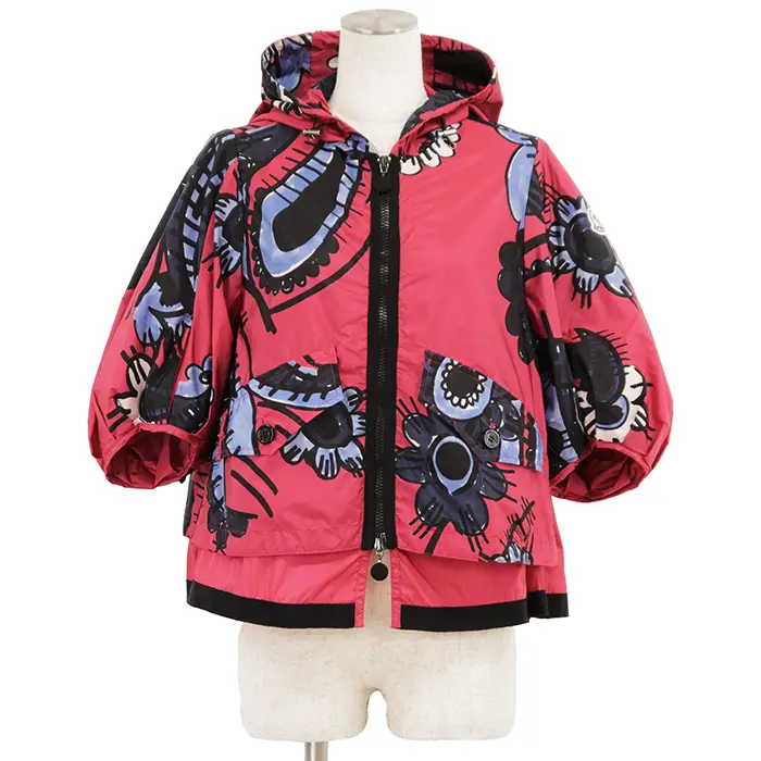 Pre-owned MONCLER Nylon Small Leather Goods BLANCHETTE GIUBBOTTO Jacket