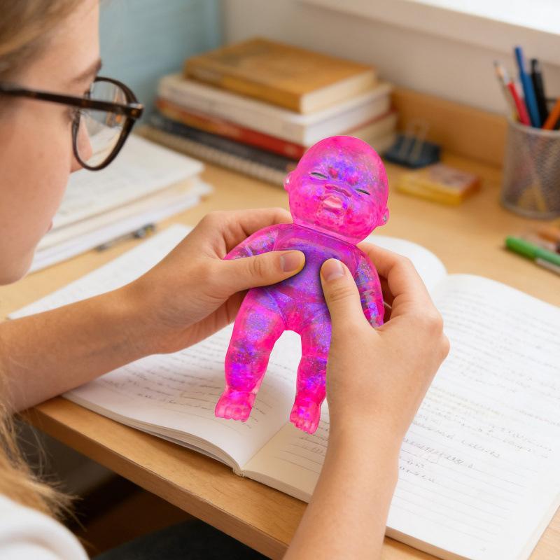 Perfect Gift Best SellerSquishy Toys: Fun Candy Swap – Large Soft Squishy Toy | A large, shiny soft squishy toy, perfect for stretching, squeezing, collecting and trading, and ideal for stress relief and sensory play for both children and adults