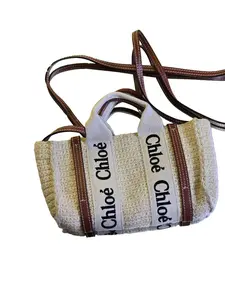 Pre-owned Chloé Italy Crossbody Bags Chloe Mini Woody Crossbody Bag