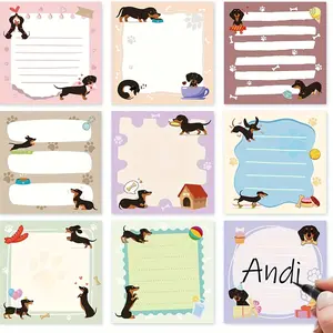 Cute Sausage Dog Stickers Set, Sticker Paper, Perfect Gifts for Women & Kids, Ideal for Scrapbooking & DIY Crafts, Fun Decorative Accessories