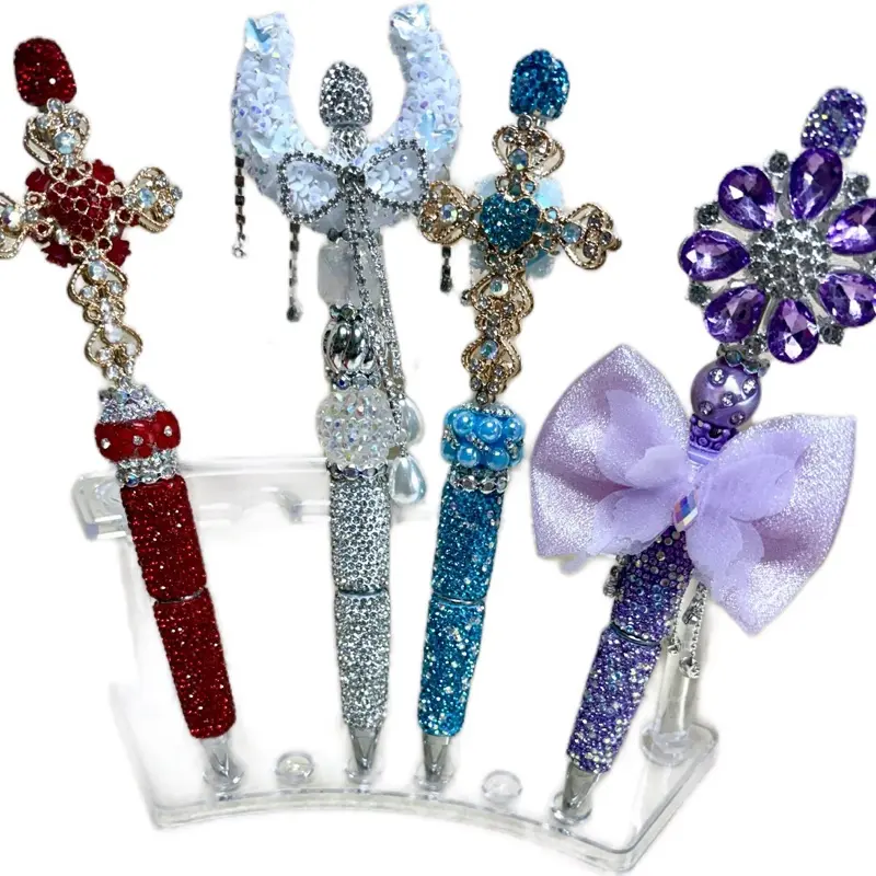 Red w/red crystal cross