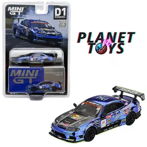 Mini GT 1:64 Nissan Silvia (S15) D-MAX Racing #46 2023 D1 Grand Prix #857