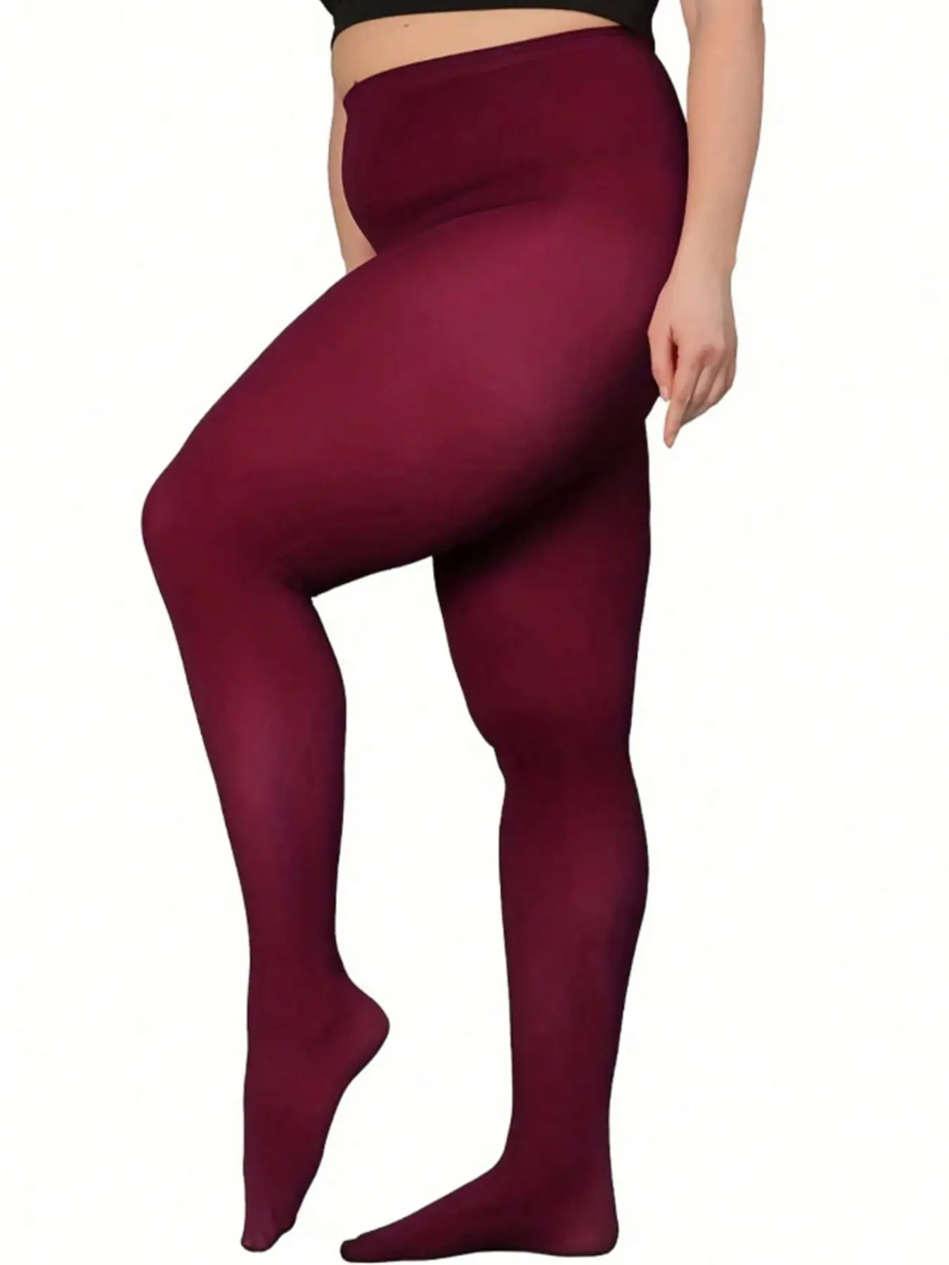 Fashion Women's Sexy Stretchy Plus Size Soft Nylon Velvet Tights Women Pantyhose, 100D Comfortable Daily Wear, Colorful Vibrant Style, Fit