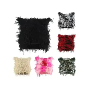 Men's Cat Ear Knit Beanie, Soft & Comfy Winter Hat, Trendy Fall & Winter Fashion for Men & Women casual