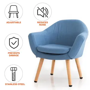 Upgrade your furniture’s stability, quietness, and longevity with this 20-piece set of M6 adjustable furniture feet—perfect for balancing tables, chairs, desks, cabinets, stools, and even outdoor patio pieces.