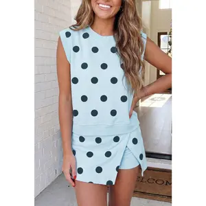 Polka Dot Tank & Skort Set