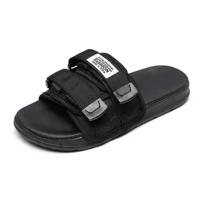 Men's New Summer Thick-Sole Adjustable Platform Slides - Comfortable Men's Slippers, Stylish Shoe, Versatile Footwear