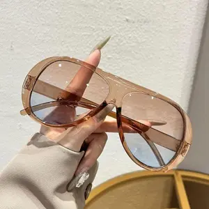 2026 Stylish Women's Oversized Retro Square Sunglasses, Vintage Street Style UV400 Tortoiseshell Sunglasses with Rhinestone Embellishments, Trendy Summer Outdoor Travel Accessory