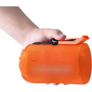 Emergency Survival Tent Life Shelter - 2 Person Mylar Emergency Shelter Tube Tent with Emergency Whistle & Paracord, All-Weather Essential Survival Gear for Camping, Hiking & Survival Kits